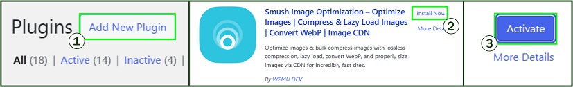 How to install Smush Plugin to Optimize WordPress Images